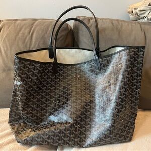 Goyard St. Louis GM tote - black